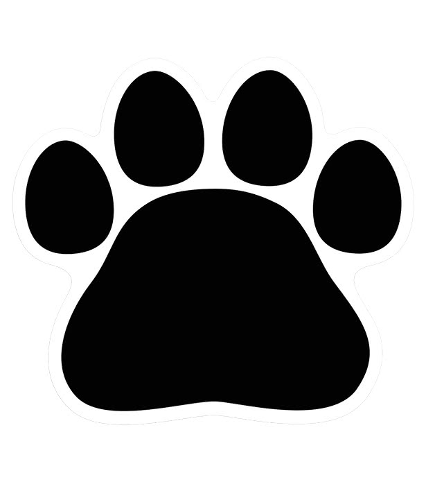 Paw Print Magnet