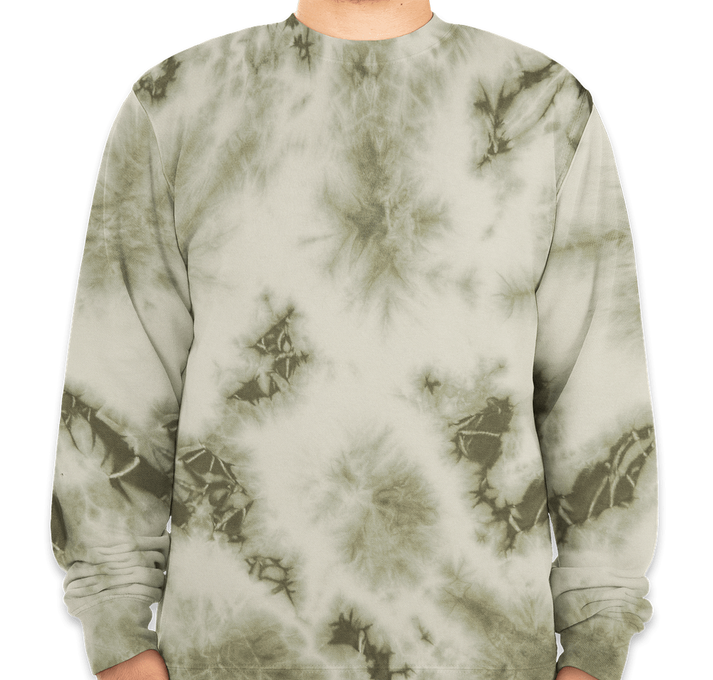 Independent Trading Midweight Tie-Dye Crewneck Sweatshirt-default
