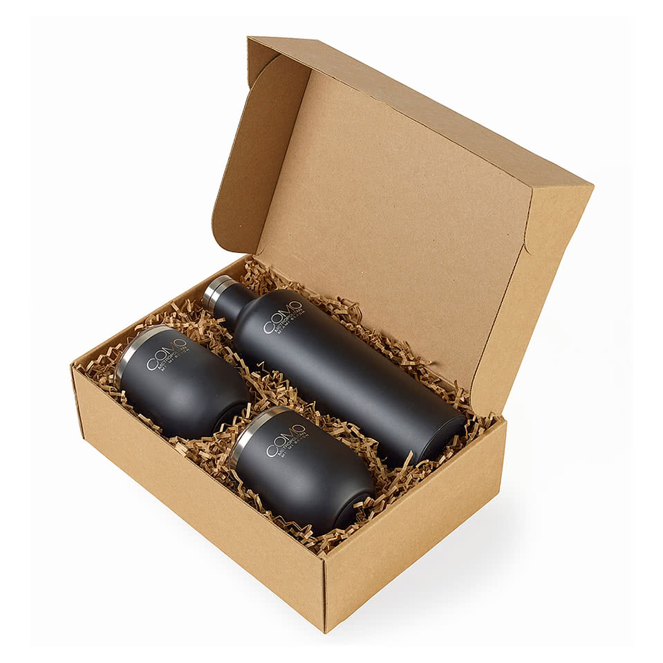 Corkcicle Stainless Steel 25 oz. Canteen & 12 oz. Tumbler Gift Set