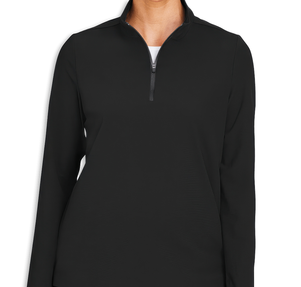 Devon & Jones Women's CrownLux Windsor Performance Quarter Zip - Embroidered-default