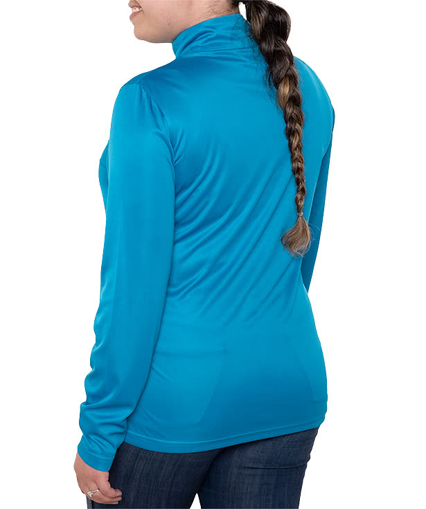 Clique by Cutter & Buck Women's Spin Eco Half Zip Performance Shirt