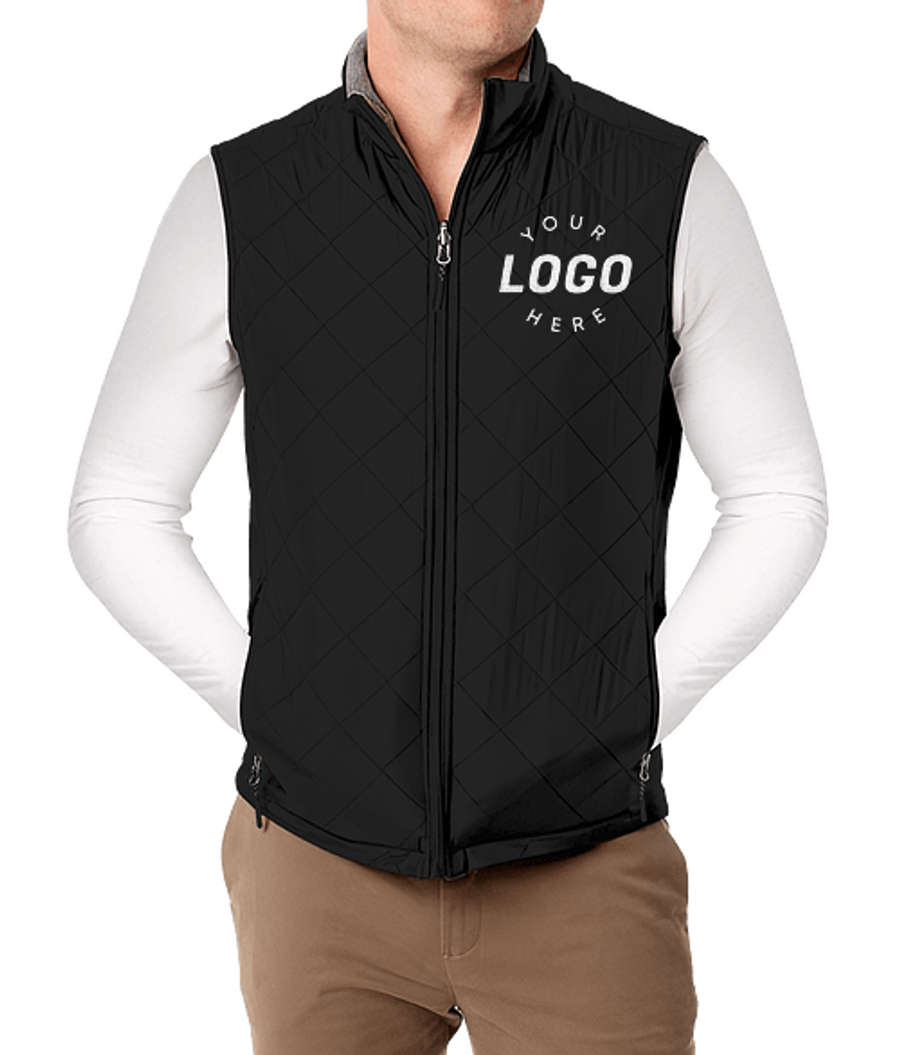 Fossa Apparel Adapt Reversible Insulated Vest in Black