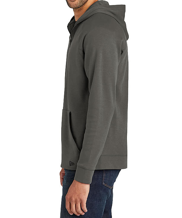 New Era STS Hooded Quarter Zip Sweatshirt