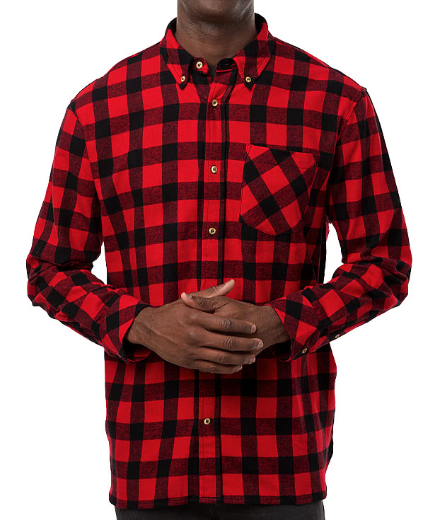 Boxercraft Flannel Button Down Shirt