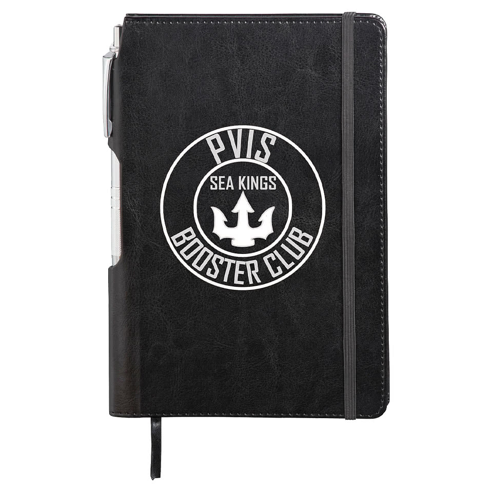 Viola Hard Cover Bound Notebook with Pen