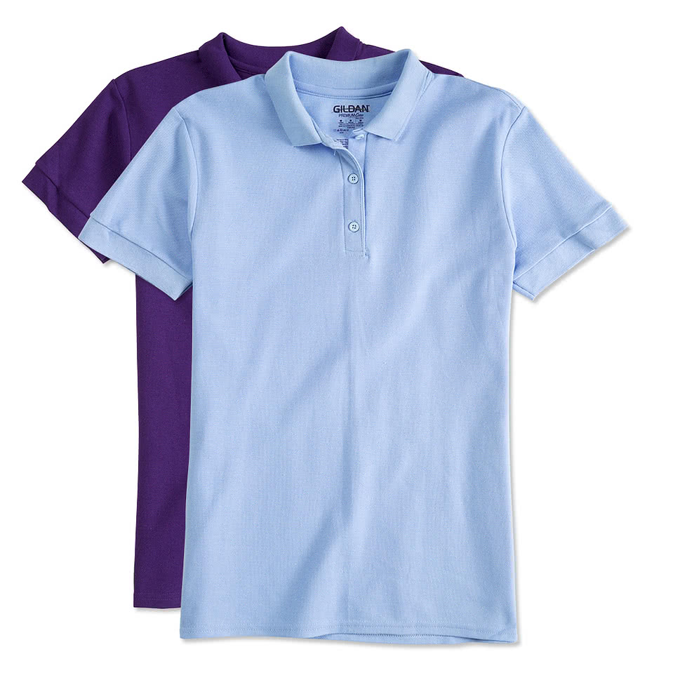 Gildan Women's Double Pique Polo