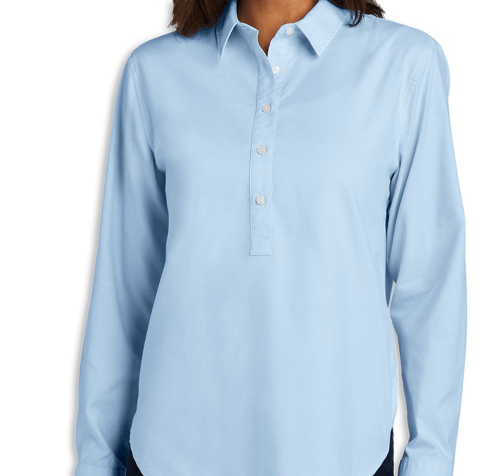 Mercer+Mettle Women's Modern Oxford Easy Care Dress Shirt-default