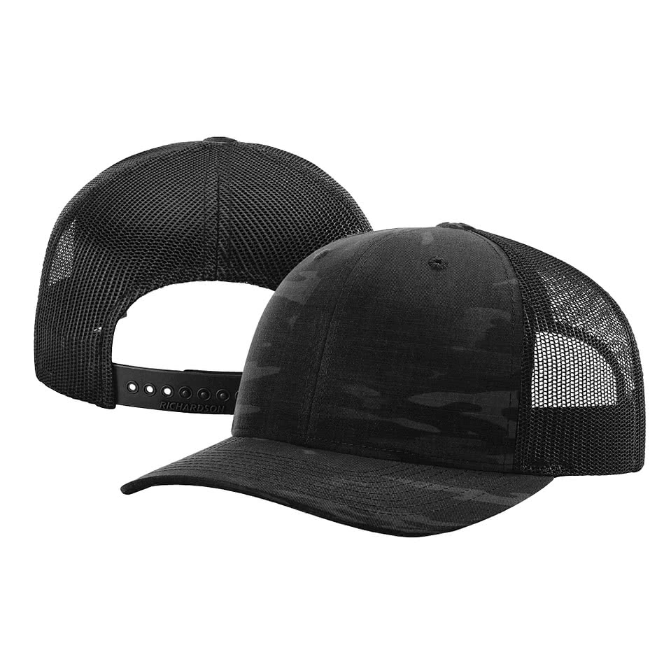 Richardson Tactical Structured Camo Trucker Hat
