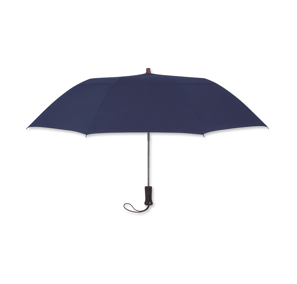 44" Arc Telescopic Folding Wood Handle Umbrella-default