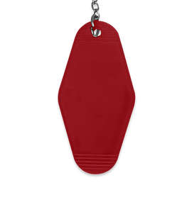 Motel Style Keychain - Color: Red