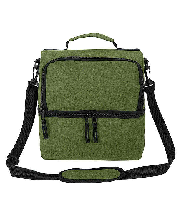 Full Color Lunch Break Dual Compartment Lunch Cooler