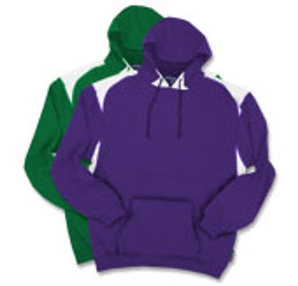 Sport-Tek Colorblock Hooded Sweatshirt