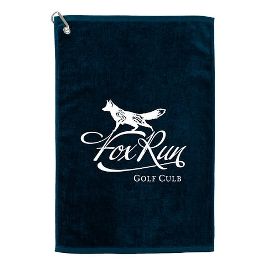 Heavyweight Terry Golf Towel in Navy