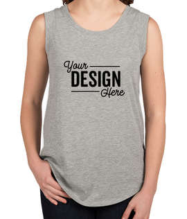 Alternative Apparel Women's Cap Sleeve Muscle Tank - Color: Heather Grey