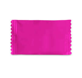 Full Color Individually Wrapped Buttermints - Color: Hot Pink