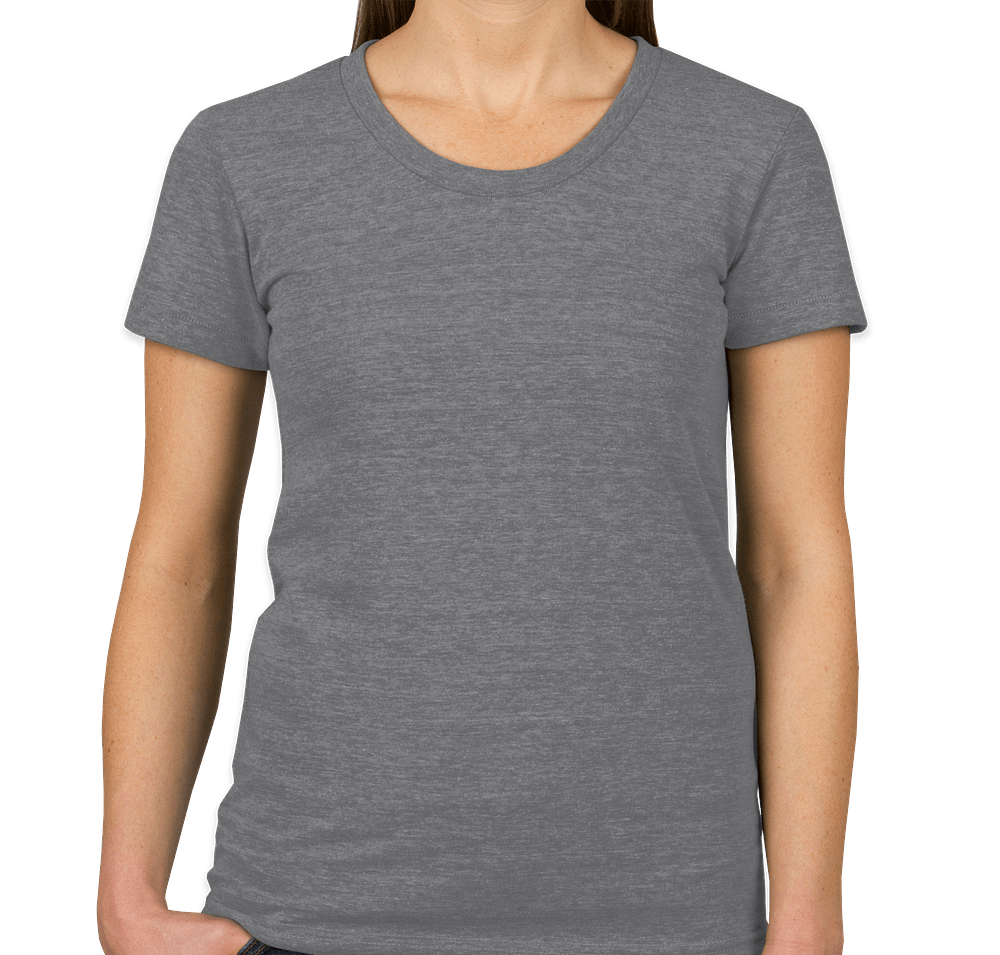 American Apparel USA-Made Juniors Tri-Blend T-shirt-default