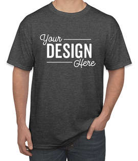 Canada - Gildan DryBlend 50/50 T-shirt - Color: Dark Heather