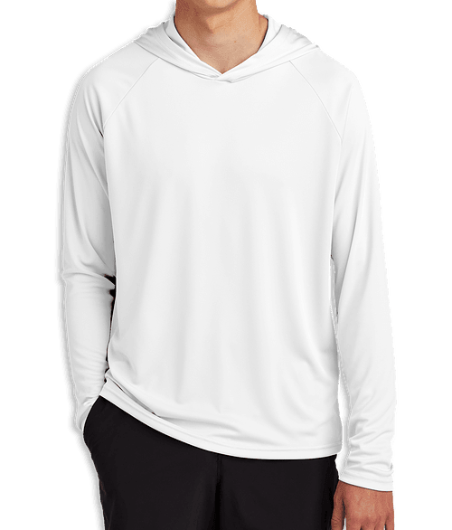 Custom Sport-Tek UPF 50 Hooded Long Sleeve Performance Shirt