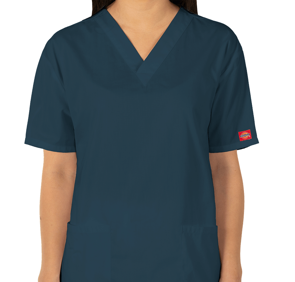 Dickies Women's V-Neck Scrub Top-default