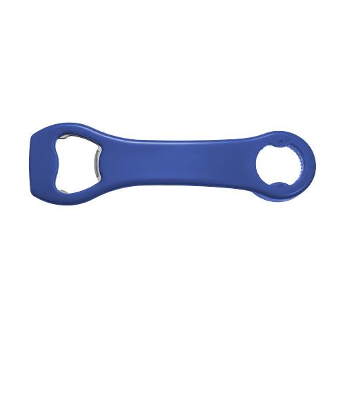 4-in-1 Sure Grip Bottle Opener in Blue