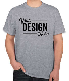 Canada - Fruit of the Loom 100% Cotton T-shirt - Color: Athletic Heather