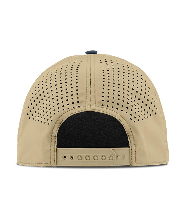 Branded Bills Bare Rope Flat UPF 50+ Performance Baseball Hat