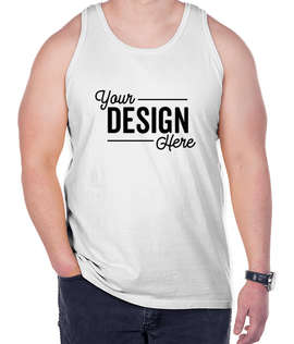 Hanes ComfortWash 100% Cotton Garment Dyed Tank - Color: White