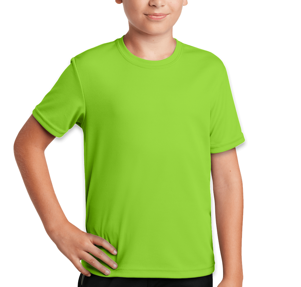 Sport-Tek Youth RacerMesh Performance Shirt-default