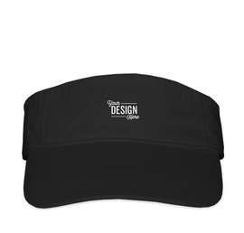 Valucap Bio-Washed Visor - Color: Black