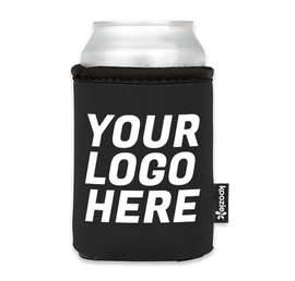 KOOZIE® Summit Collapsible Can Kooler - Color: Black