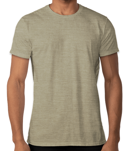 Hanes Perfect-T Crewneck T-shirt in Oregano Heather