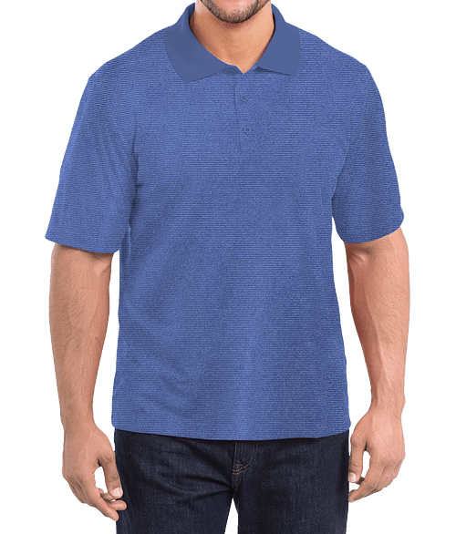 Elevate Dade UPF 40 Performance Polo in Invictus Heather