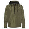 Independent Trading Quarter Zip Windbreaker