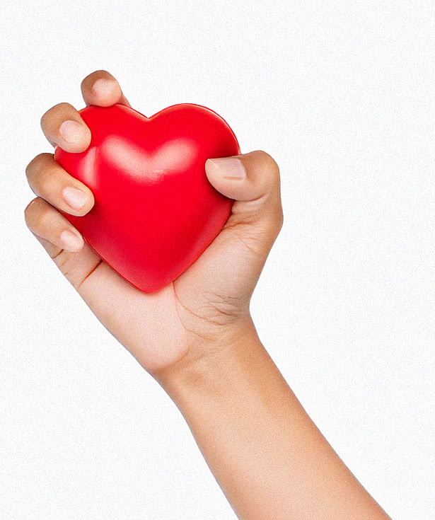 Heart Shaped Foam Stress Reliever