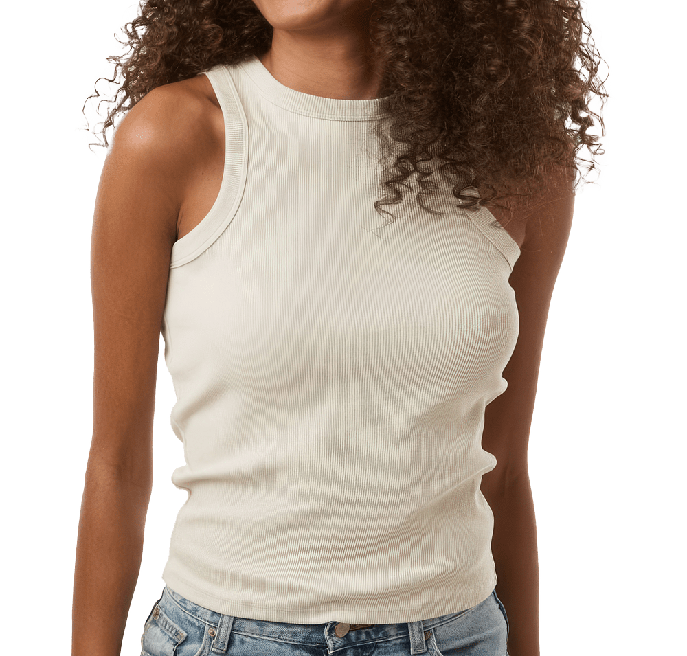 American Apparel Women's Baby Rib Heavyweight Tank-default