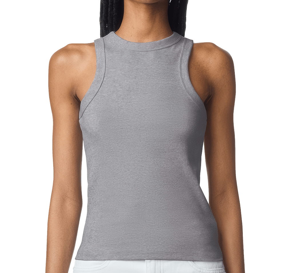 American Apparel Women's Baby Rib Heavyweight Tank-default