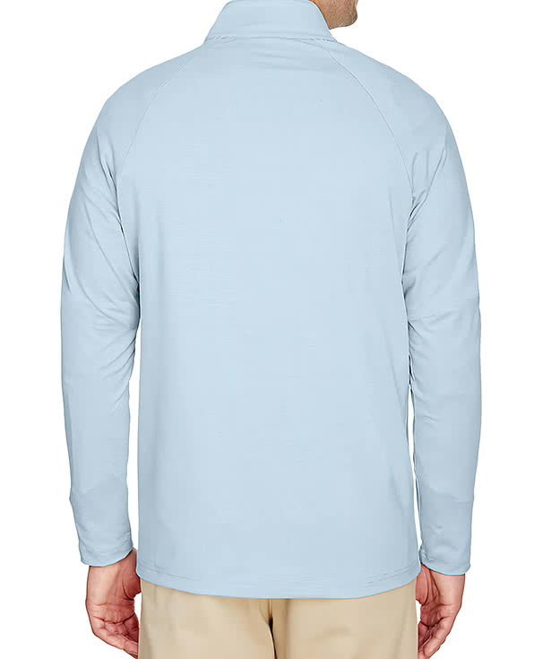 Devon & Jones CrownLux Performance Quarter Zip Sweatshirt