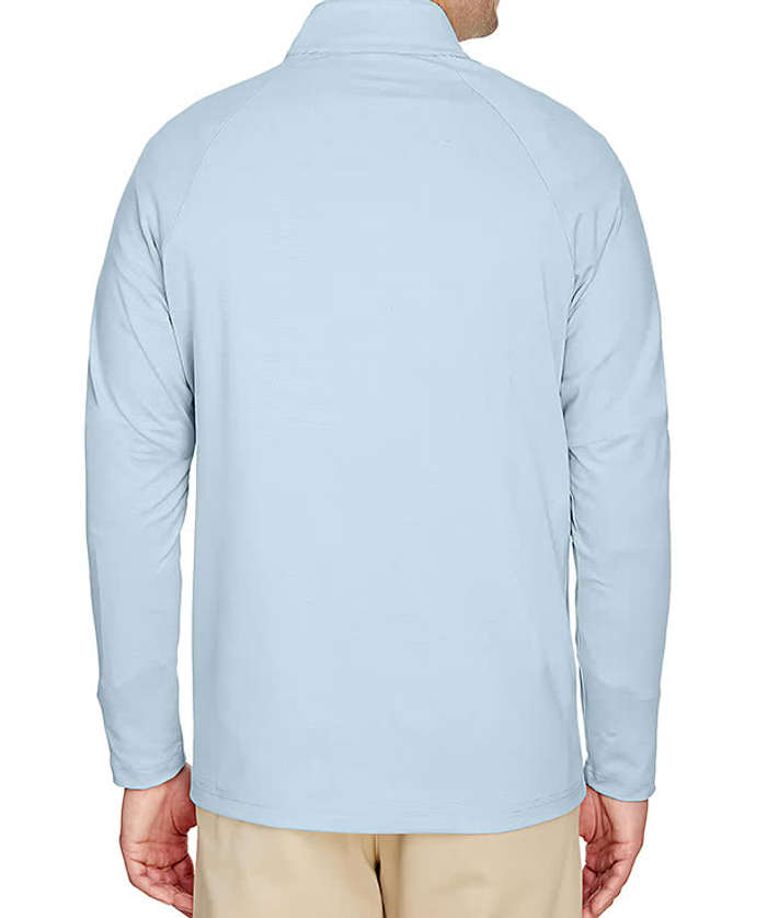 Devon & Jones CrownLux Performance Quarter Zip Sweatshirt
