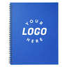 Large Plastic Cover Spiral Notebook