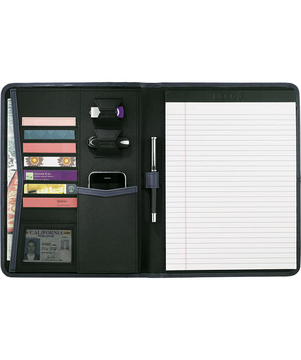 Debossed Pedova UltraHyde Padfolio