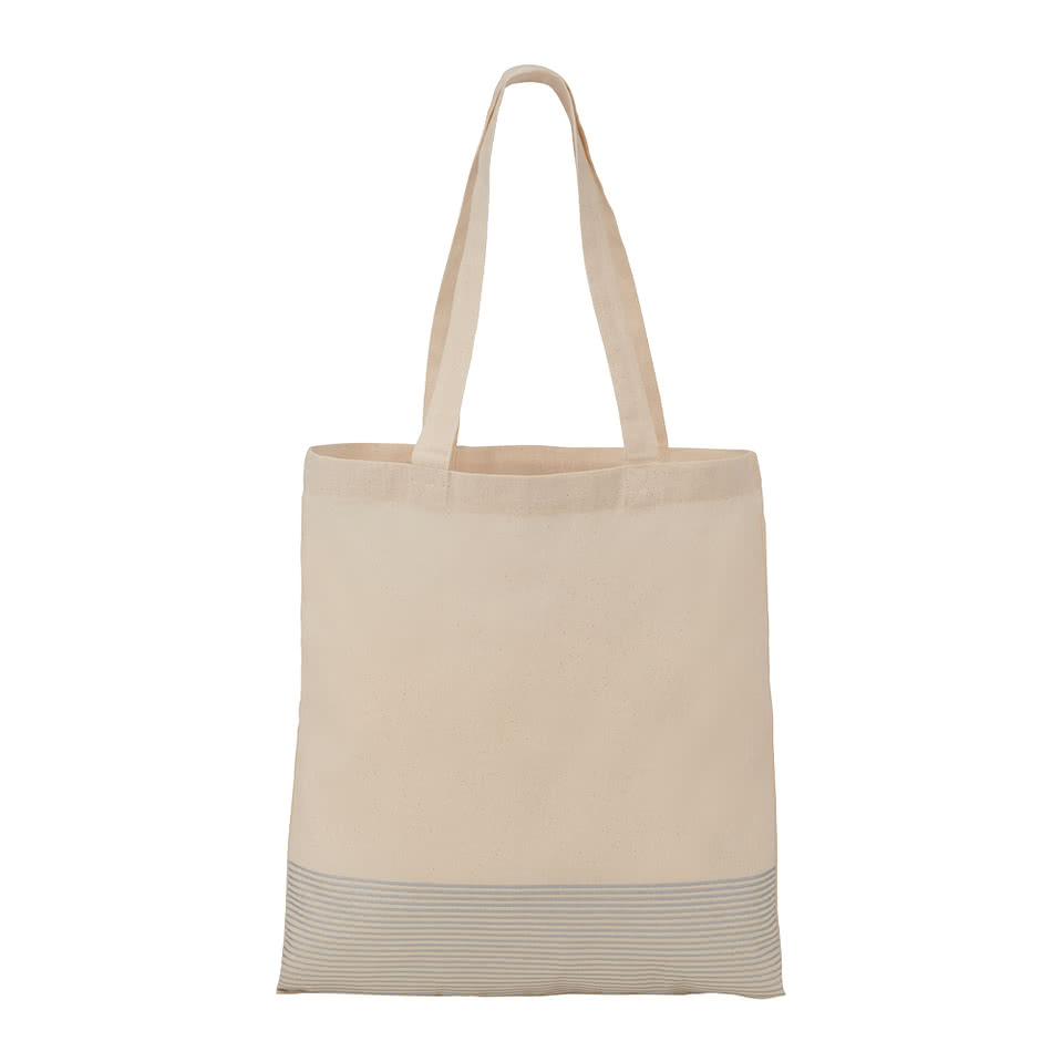 Silver Line Cotton Convention Tote Bag