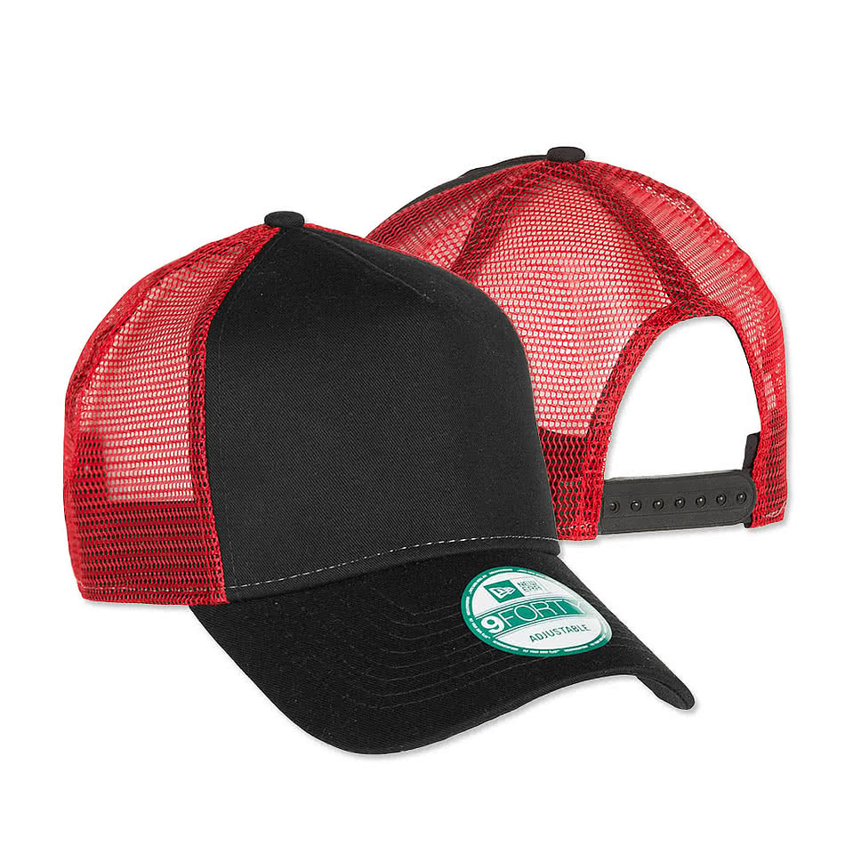 New Era 9FORTY Snapback Trucker Hat - Printed