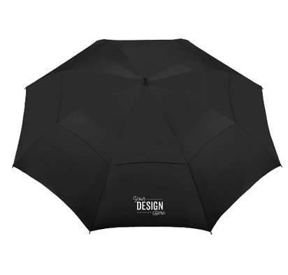 62" Course Vented Golf Umbrella - Black