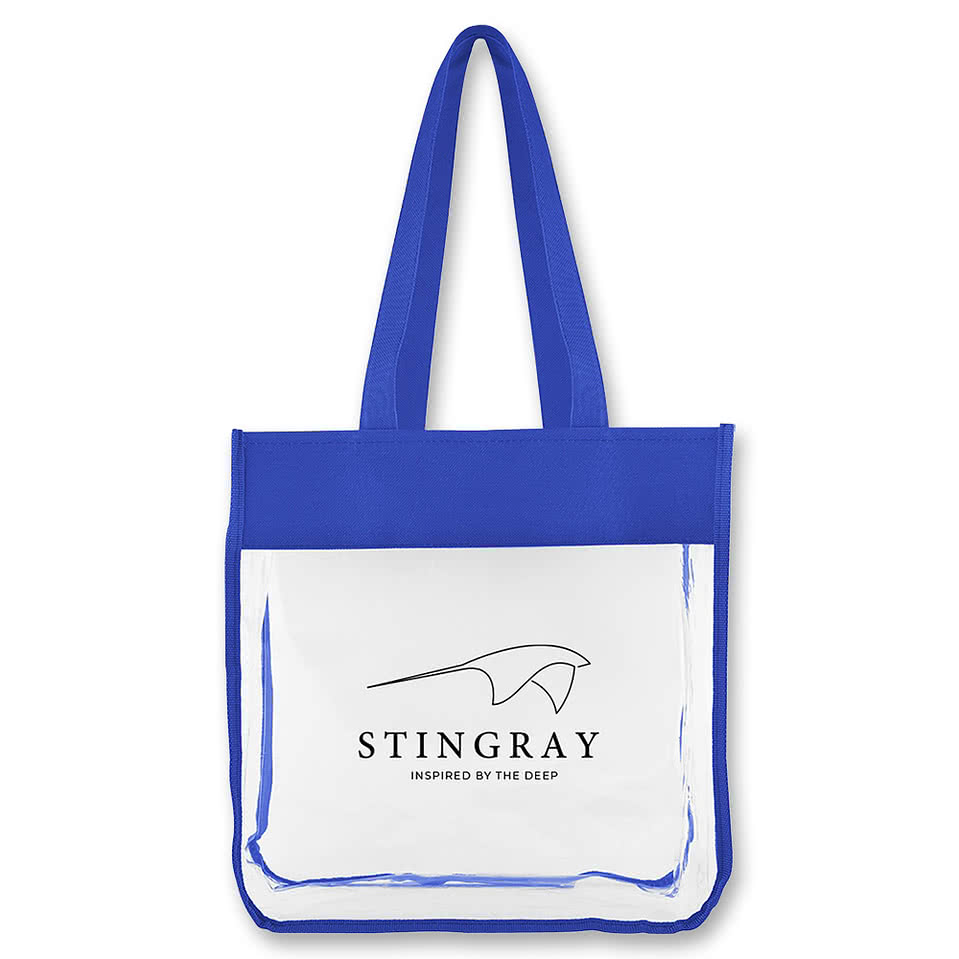 Cassie Clear EVA Tote Bag