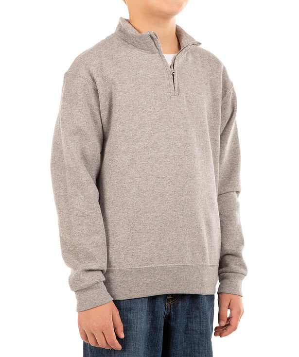 Jerzees Youth Nublend Quarter Zip Sweatshirt