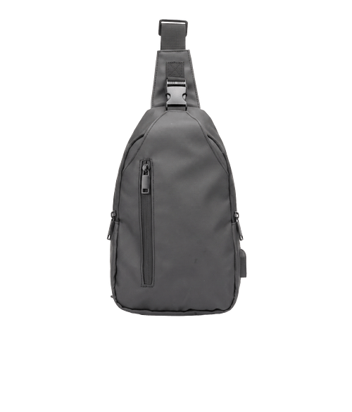 Brimley Sling Bag with USB Charge Port in Black