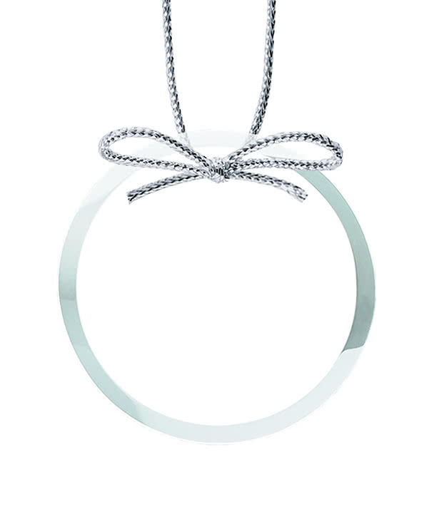 Crystal Round Ornament