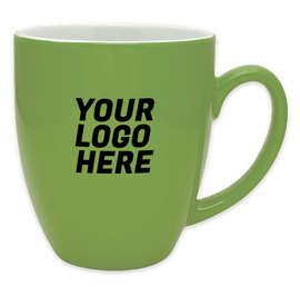 16 oz. Two-Tone Bistro Mug - Color: Lime