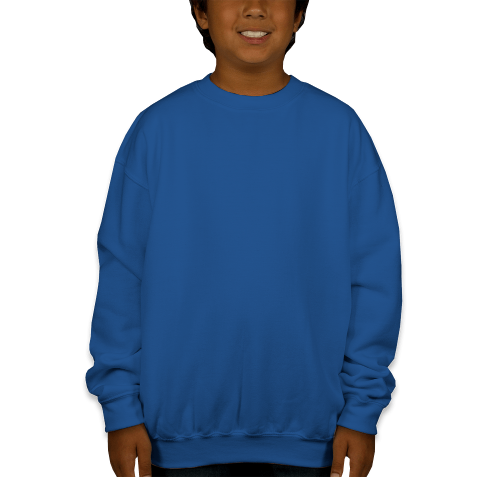 Gildan Youth Midweight 50/50 Crewneck Sweatshirt-default
