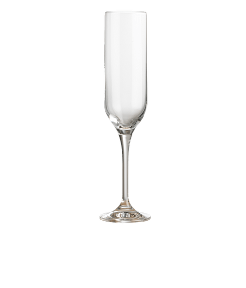 Laser Etched 6.5 oz. Belmont Champagne Flute in Clear